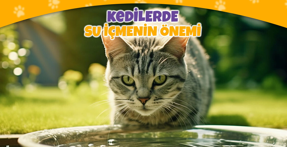 Kedilerde Su İçmenin Önemi