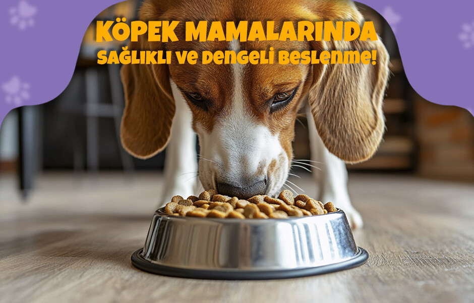 Köpek Mamalarında Sağlıklı ve Dengeli Beslenme!