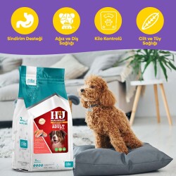 Health & Joy (H&J) Premium Somonlu ve Pirinçli Yetişkin Köpek Maması 2 Kg - 2