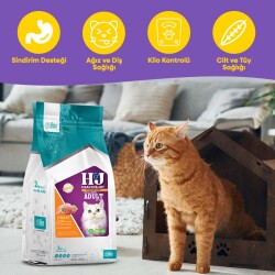 Health&Joy (H&J) Premium Tavuklu ve Pirinçli Yetişkin Kedi Maması 2 Kg - 2