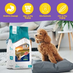 Health&Joy (H&J) Ultra Premium Kuzu Etli ve Yaban Mersinli Yetişkin Orta ve Büyük Irk Köpek Maması 2 Kg - 2