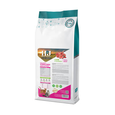 H&J ULTRA PREMIUM LAMB, CRANBERRY STERILISED CAT 15 KG - 3