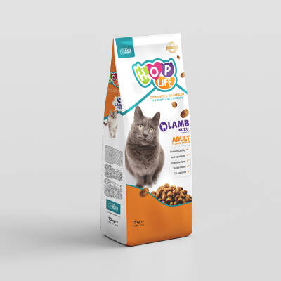 Hop Life Kuzulu Yetişkin Kedi Maması 15 Kg - 1