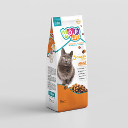 Hop Life Tavuklu Yetişkin Kedi Maması 15 Kg - 1