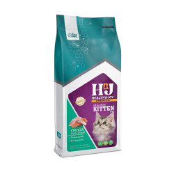 Healty & Joy Premium Yavru Kedi Maması - Tavuk, Balık ve Karidesli (15 KG) 