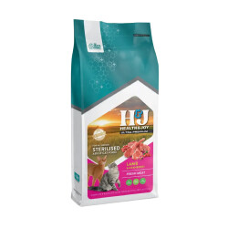 Health&Joy (H&J) Ultra Premium Kuzu Etli ve Kızılcıklı Kısır Kedi Maması 15 Kg 