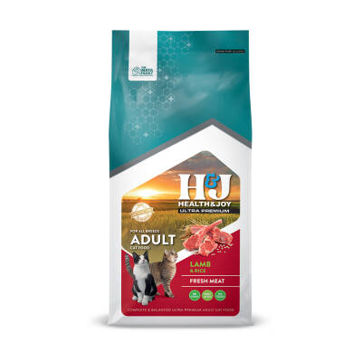 Health&Joy (H&J) Ultra Premium Kuzu Etli ve Pirinçli Yetişkin Kedi Maması 15 Kg - 4