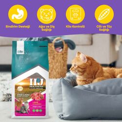 Health&Joy (H&J) Ultra Premium Kısır Kedi Maması Kuzu Etli & Kızılcıklı 15 KG - 4