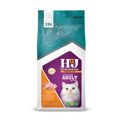 Healty & Joy Premium Yetişkin Kedi Maması Tavuklu & Pirinçli 15 KG - 4