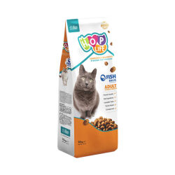 Hop Life Yetişkin Kedi Maması Balıklı 15 KG | Ekonomik ve Dengeli Beslenme - 1