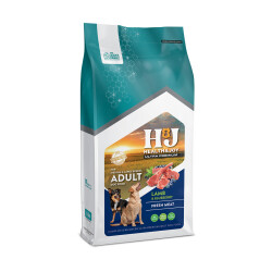 Health&Joy (H&J) Ultra Premium Kuzu Etli ve Yaban Mersinli Yetişkin Orta ve Büyük Irk Köpek Maması 12 Kg 