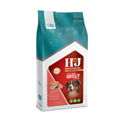 Health & Joy (H&J) Premium Somonlu ve Pirinçli Yetişkin Köpek Maması 12 Kg - 4