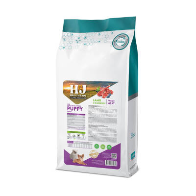 Health & Joy (H&J) Ultra Premium Kuzu Etli ve Yaban Mersinli Yavru Küçük Irk Köpek Maması 12 Kg - 5