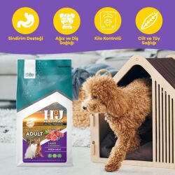 Health&Joy (H&J) Ultra Premium Kuzu Etli ve Yaban Mersinli Yetişkin Küçük Irk Köpek Maması 12 Kg - 2