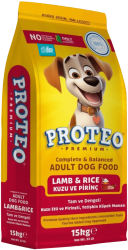  Proteo Premium Kuzu Eti ve Pirinçli Yetişkin Köpek Maması 15 KG - 1