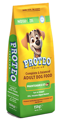 Proteo Maintenance Yetişkin Köpek Maması Etli 15 KG | Klasik ve Dengeli Beslenme - 1